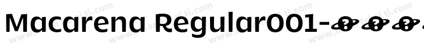 Macarena Regular001字体转换